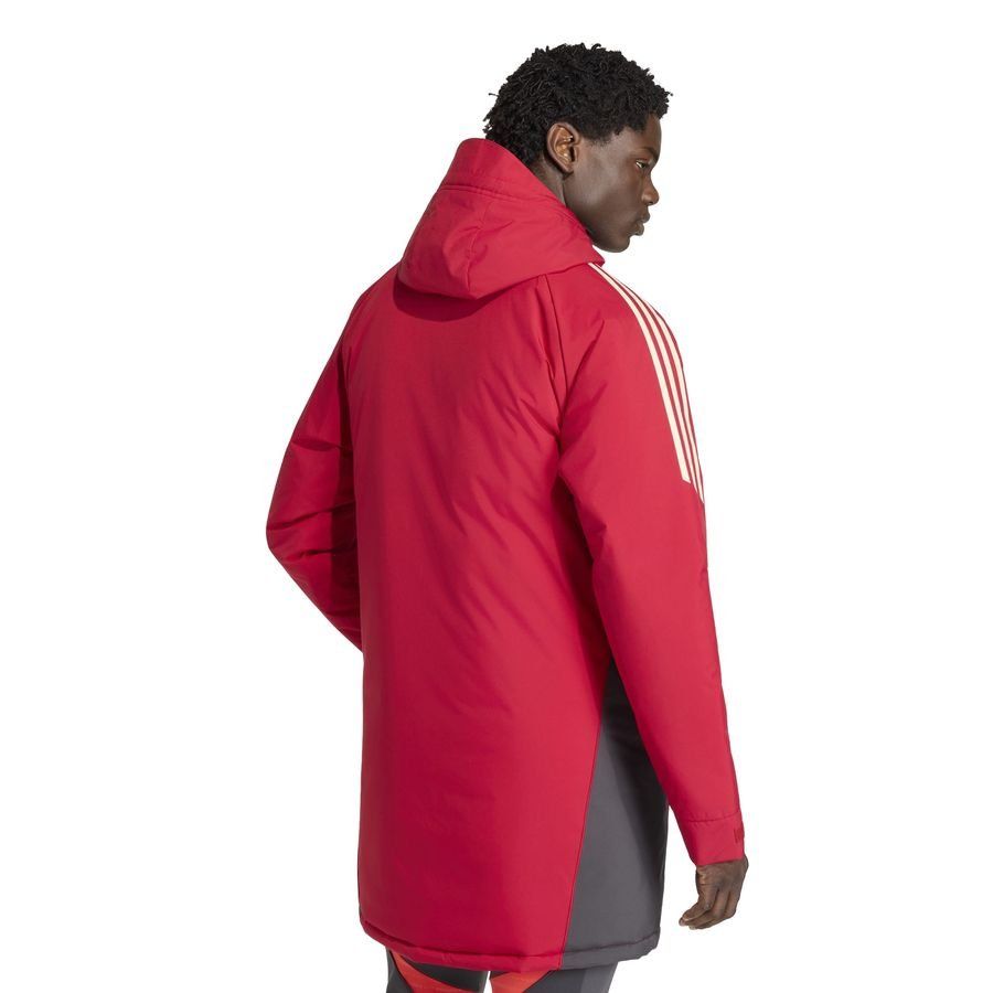 Liverpool Jacket Tiro 25 Parka - Strawberry Red - Men's-SoccerKits Hub | Buy Soccer Jerseys Online